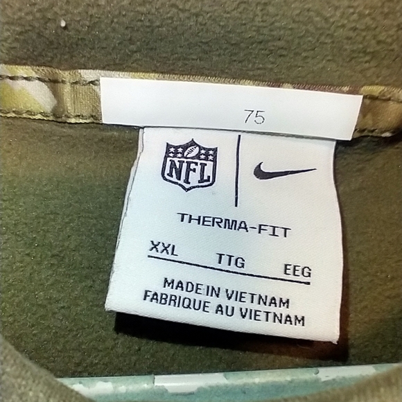 Nike Carolina Panthers NFL Salute To Service Hoodie Men's sz XXL. - Picture 4 of 11